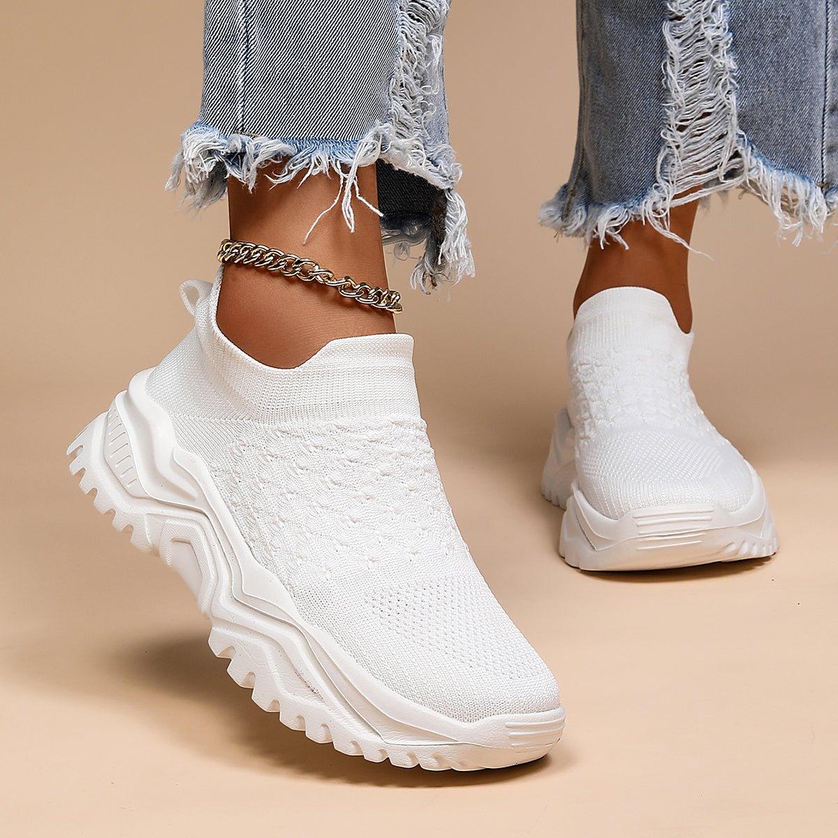 Ortho Cloud Women's Slip Ins (All White) - NURSE BABE