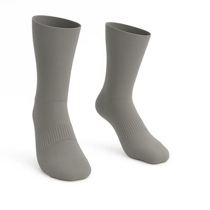 Padded Easy-Stretch Crew Socks – Gray